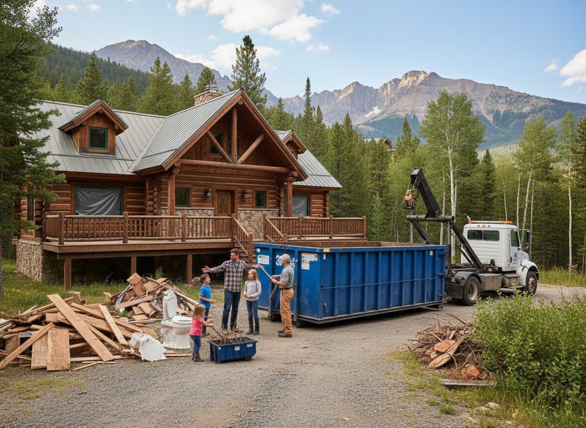 How To Size A Rolloff Dumpster For Mountain Home Home Projects